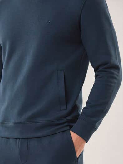 Sweatshirt mit Kapuze Marine