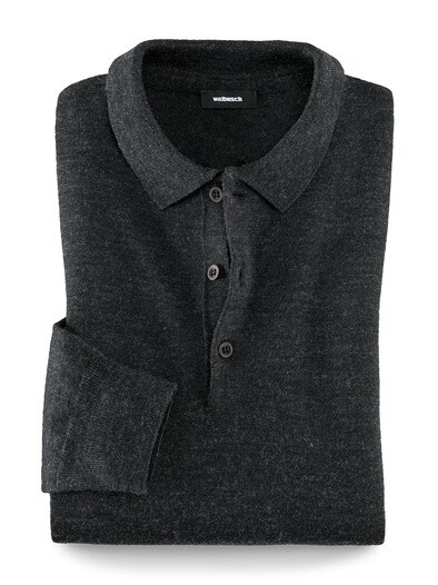 Merino-Mix Polo-Pullover Merino-Mix Polo-Pullover