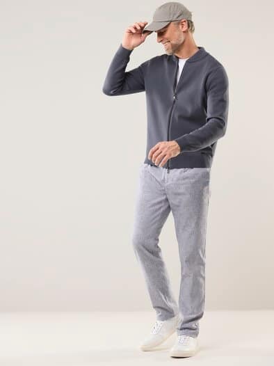 Milano Zip-Jacke Graphit