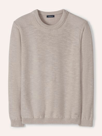 Premium Leinen-Pullover Natur