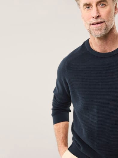 Ottoman Pullover Marine