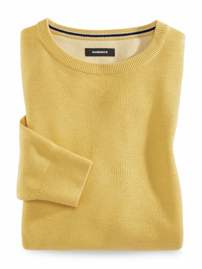 Struktur-Pullover Soft Cotton