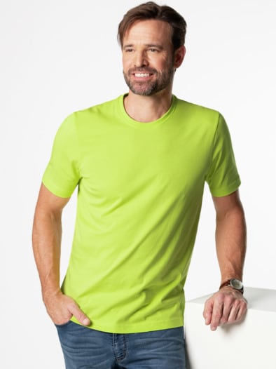 T-Shirt Rundhalsausschnitt Limone