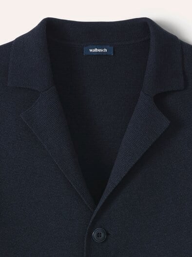 Milano Rib Blazer Navy