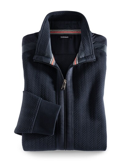 Zip-Jacke Klima-Struktur Zip-Jacke Klima-Struktur