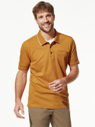 Freizeit-Polo Summer Spice Safran