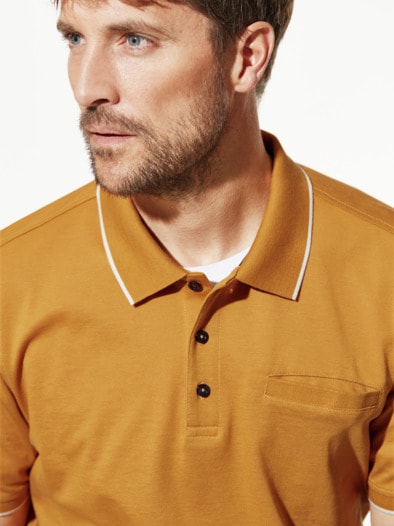 Freizeit-Polo Summer Spice Safran