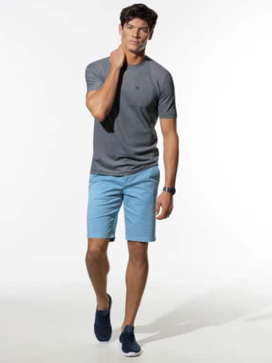 Extraglatt T-Shirt Marine