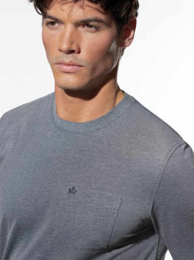 Extraglatt T-Shirt Marine