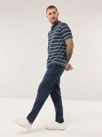 Bi-Colour Polo Marine