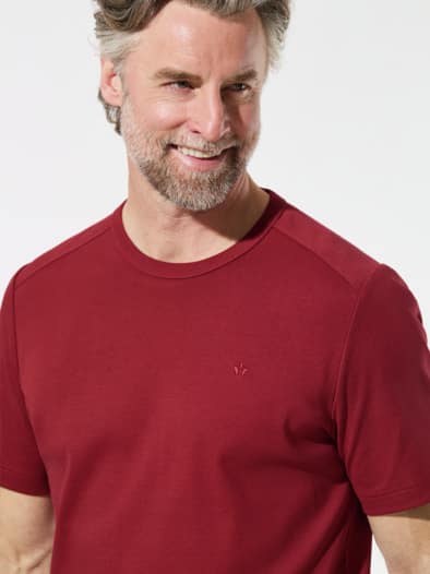 Das zu schade für drunter-Shirt Rot