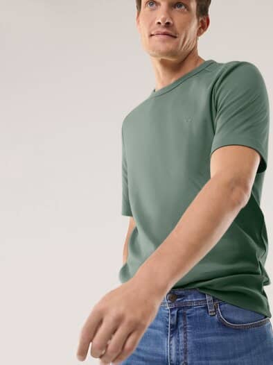 Das zu schade für drunter-Shirt Lindgrün