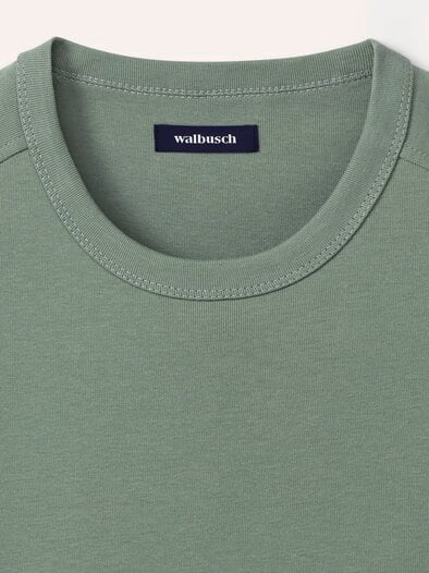 Das zu schade für drunter-Shirt Lindgrün