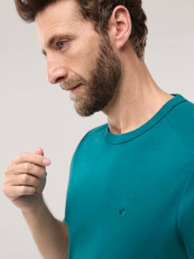 Das zu schade für drunter-Shirt Smaragd