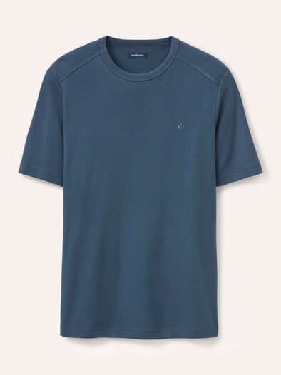 Das zu schade für drunter-Shirt Meerblau