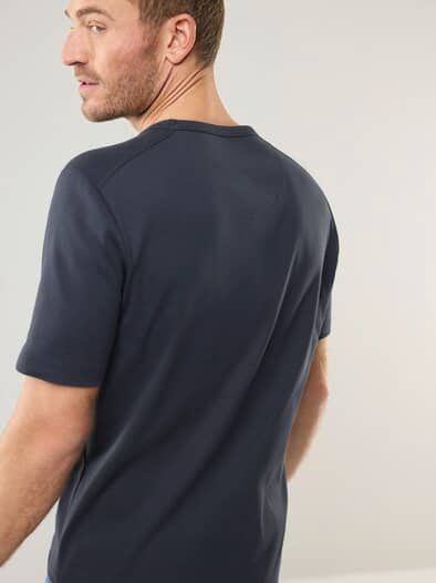 Zu schade für drunter-Shirt V-Neck Marine