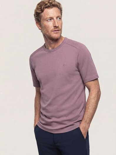 Das zu schade für drunter-Shirt Rosenholz