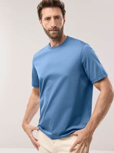 Premium T-Shirt Rauchblau