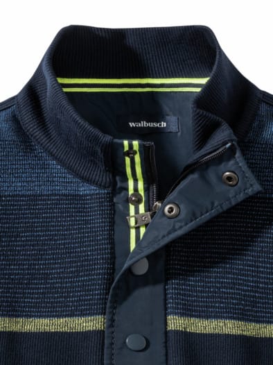 Vier Jahreszeiten-Troyer Streifen Marine