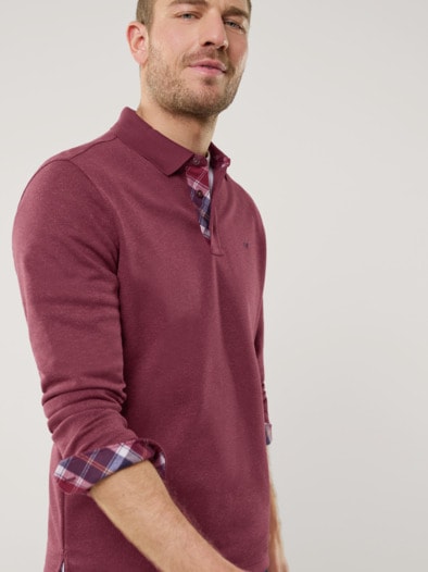 Premium Polo Supersoft Bordeaux