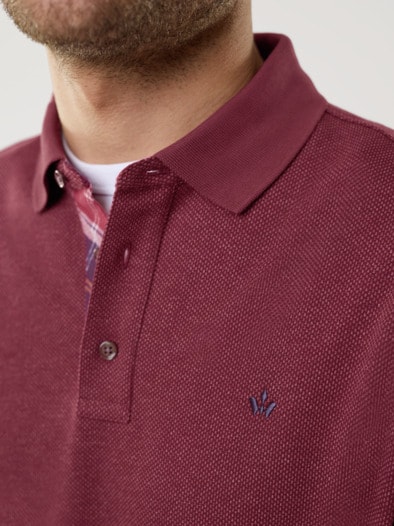 Premium Polo Supersoft Bordeaux