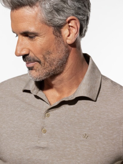 Cottolino Hemdenpolo Safari Beige