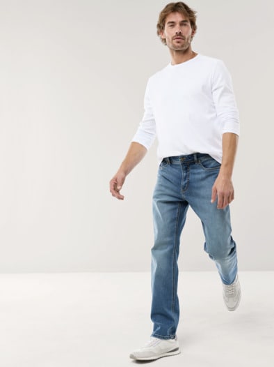 Langarm Zu schade für Drunter-Shirt Weiß