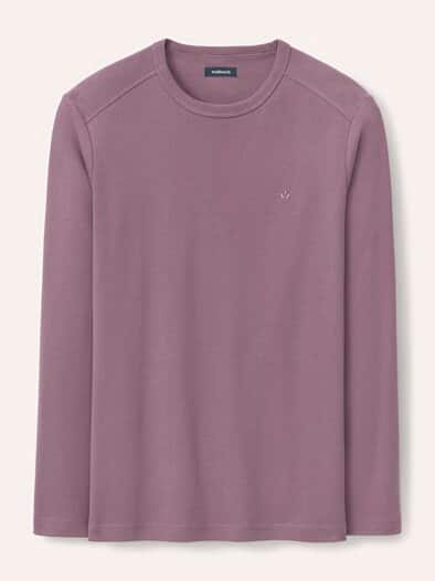 Langarm Zu schade für Drunter-Shirt Rosenholz