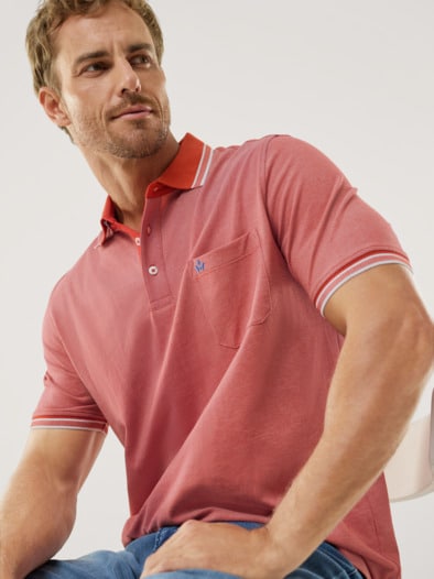 Extraglatt-Polo Bicolor Terra