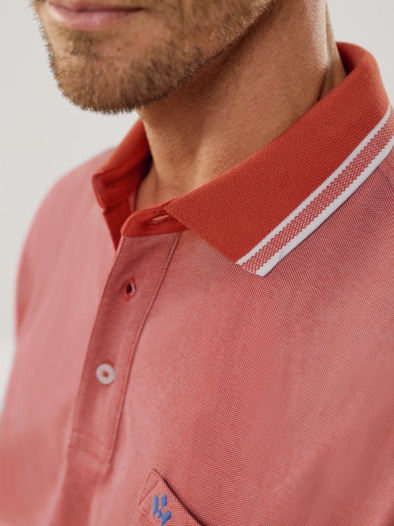 Extraglatt-Polo Bicolor Terra