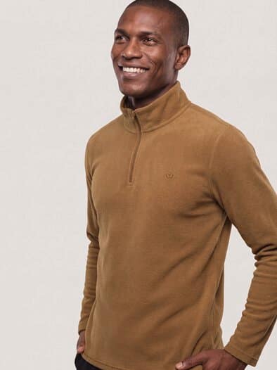 Ultraleicht Thermoshirt Cognac