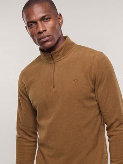 Ultraleicht Thermoshirt Cognac