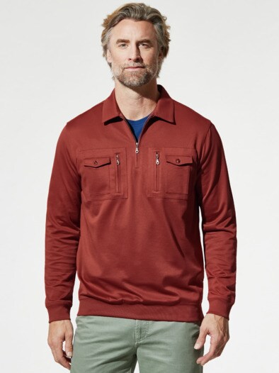 Extraglatt Touring-Blouson Langarm Terra