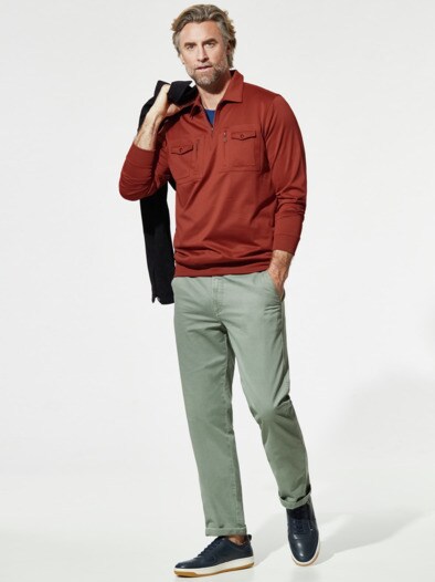 Extraglatt Touring-Blouson Langarm Terra