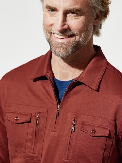 Extraglatt Touring-Blouson Langarm Terra