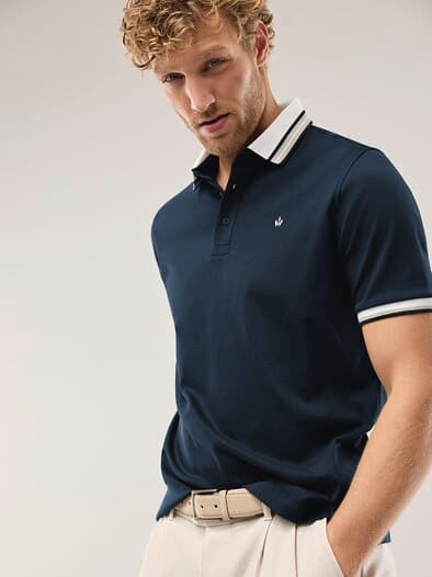 Interlock Polo Marine