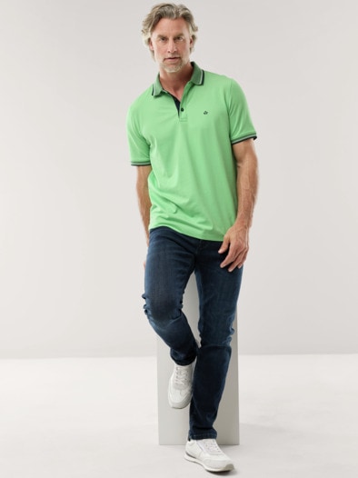 Comfort Stretch Polo Minze