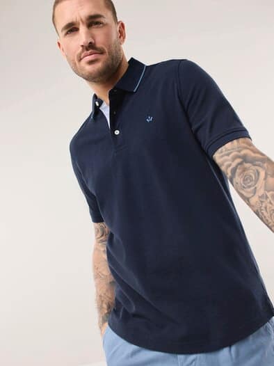 Melange Polo Marine