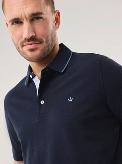 Melange Polo Marine