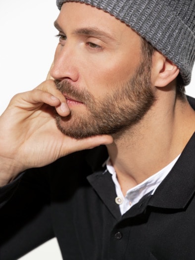 Pique-Polo Pima Cotton Schwarz