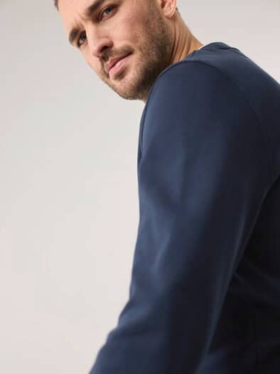 Leicht-Sweatshirt Marine