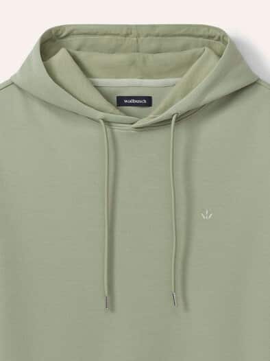 Easycare Kapuzen-Sweatshirt Lindgrün