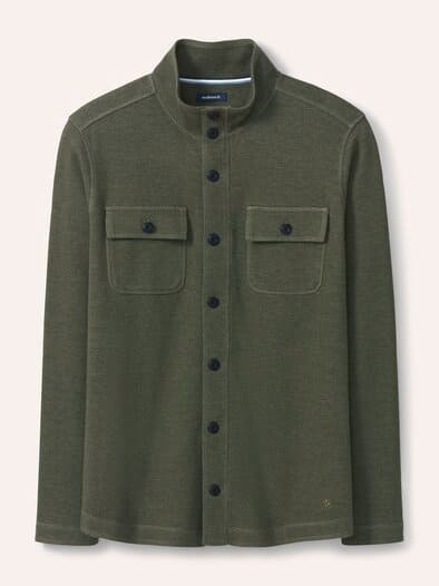 Sweatjacke Khaki Melange