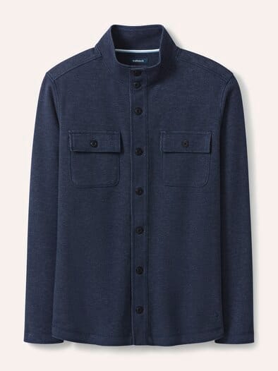 Sweatjacke Marine Melange