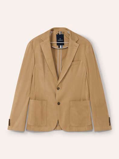 Microvelours Sakko Camel