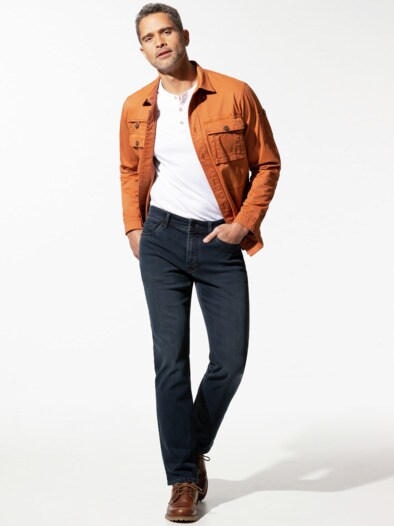 Jeans Sattlerstich Blue Black