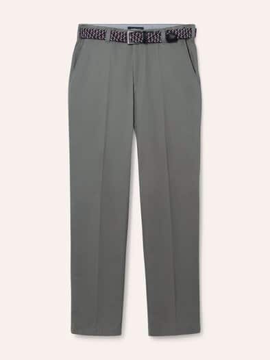 Extraglatt-Stretchbund-Chino Grau