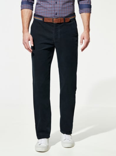 Gürtel-Cord Chino Marine