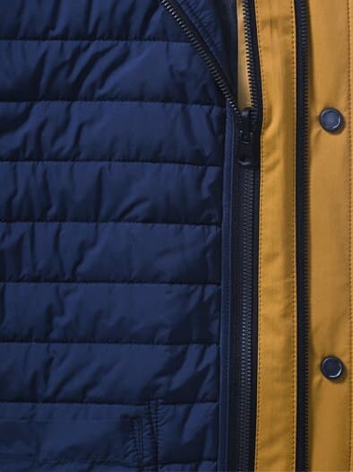 Aquastop Jacke 2 in 1 Gelb