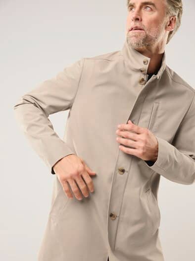 Übergangsmantel Beige